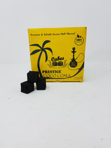 12 boxes of Prestige Coco Hookah Coals Cubes 1 kg - 72 pcs – Prestige ...