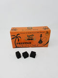 12 boxes of Prestige Coco Hookah Coals Jumbo Flats 1 kg - 96 pcs